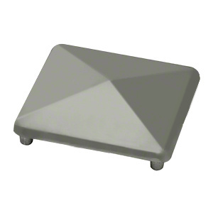 CRL Agate Gray 1100 Series Post Top Cap for Posts