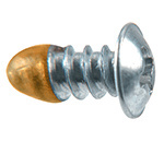 CRL 8 x 3/8" Phillips Oval Head T-Stud Replacement Screw (with Sealer)