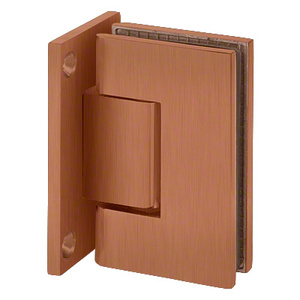 Brushed Bronze Wall Mount with Full Back Plate Designer Series Hinge