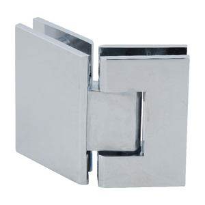 CRL Polished Chrome Geneva 545 Series 135 Degree Glass-to-Glass Hinge