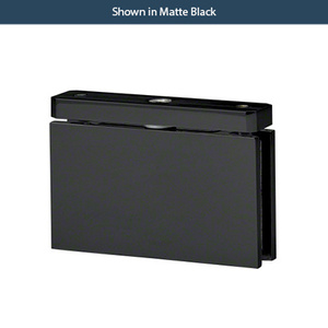 Matte Black Top or Bottom Mount Prestige Series Hinge with 5° Pin