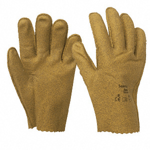 CRL Vinyl Coated Cotton Work Gloves