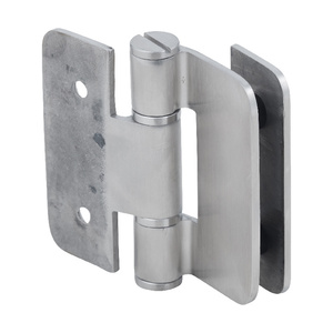 CRL Brushed Stainless Zurich 05 Series Wall Mount Outswing Hinge