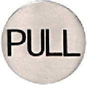 CRL Brushed Stainless 2" Round Pull Indicator