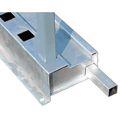 CRL 60" Long Outside Rail for Multi-Purpose Glass Storage System