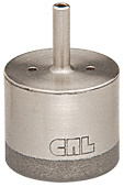 CRL 2-1/2" DCD Series Straight Shank Electro-Formed Diamond Drill