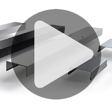 CRL Satin Anodized 4-1/2" Modular Header | CRL
