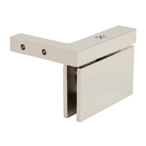 CRL Polished Nickel Cardiff Series Left Hand Mount Hinge