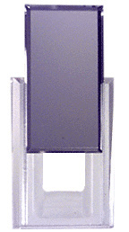 CRL Single Designer Switch Acrylic Mirror Hide-A-Plate
