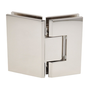 CRL Polished Nickel Vienna 045 Series 135 Degree Glass-to-Glass Hinge