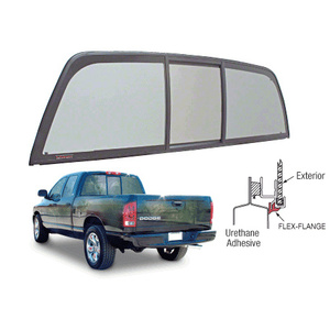  CRL 2002-2008 Dodge 1500 Ram, 2003-2008 All Ram Cabs, and 2007+ Sterling Bullet "Perfect Fit" POWR-Slider - Solar Glass