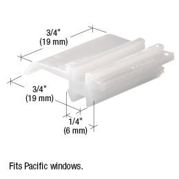 CRL Sliding Window Top Guide for Pacific Windows