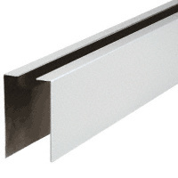 CRL Satin Anodized 120" Cladding for W7B Series Windscreen and Smoke Baffle Base Shoe