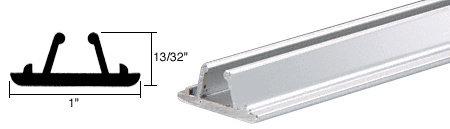CRL Brite Anodized Aluminum Showcase Connector Strips