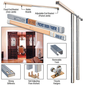 CRL Pocket Door Frame Set 3/0 x 9/0