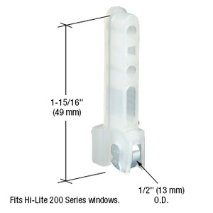 CRL Sliding Window Roller with 1/2" Steel Wheel for HiLite 200 Series Windows