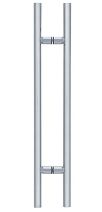 CRL Satin Chrome 36" Ladder Style Pull Handle