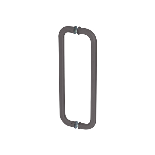 CRL Dark Bronze 12" Glass Mounted Standard Pull Handle