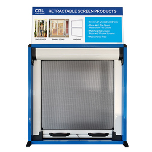 CRL Retractable Euro Window Screen Demo Display Kit