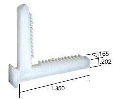 CRL Corner Key - 1.350" Leg; .165" Width - 20/Pk