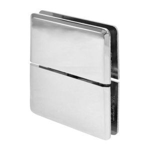 CRL Polished Chrome Senior Prima 02 Series Glass-to-Glass Mount Hinge