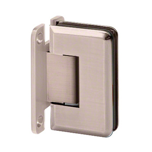 Brushed Pewter Wall Mount with "H" Back Plate Adjustable Premier Series Hinge