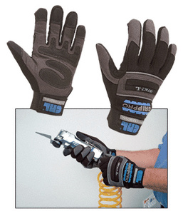 CRL GripPro, Gants résistants aux impacts, taille M