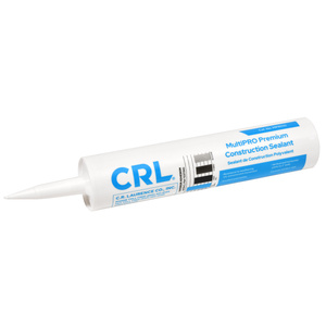 CRL MultiPRO Premium Construction Sealant (10 Oz) Cartridge – Clear