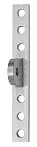 CRL 316 Brushed Stainless 12mm Curtain Wall Mounting Plate for 12 mm Rods