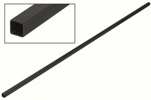 CRL Matte Black 59-1/16" (1.5 m) Square Bar