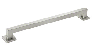 CRL Brushed Stainless Mitered 24" Square Grab Bar