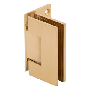 Lifetime Brass Wall Mount with Offset Back Plate Designer Series Hinge