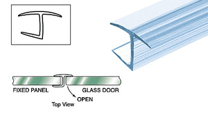 CRL Polycarbonate H-Jamb 180 Degree for 10 mm Glass