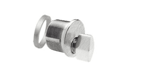 CRL Brushed Stainless Mortise Thumbturn Cylinder