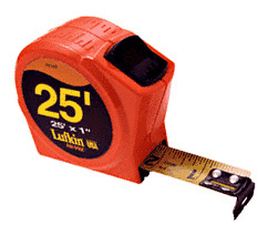 CRL Lufkin® 1" Hi-Viz® Tape Rule