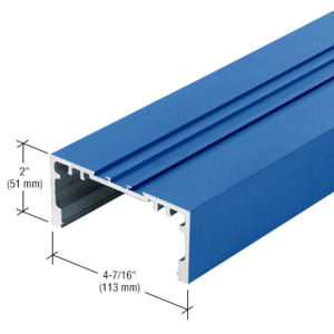 CRL-U.S. Aluminum Custom KYNAR® Paint Open Back Door Header - 21'4"