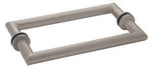 CRL Brushed Nickel 18" MT Series Back-to-Back Towel Bar