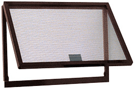 CRL Bronze Finish Aluminum Screen Wicket with Aluminum Screen Wire