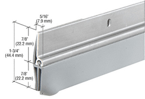 CRL Aluminum Triple-Fin Door Sweep for 36" Door