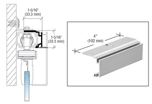 CRL50 Series Track Cover Spacer