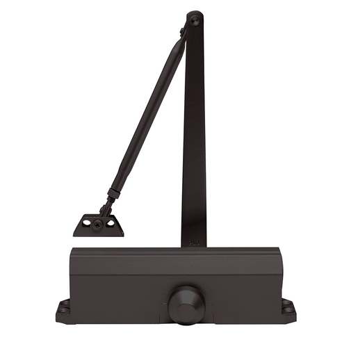 CRL Dark Bronze Adjustable Spring Power Size 1 to 4 Surface Mount Door Closer