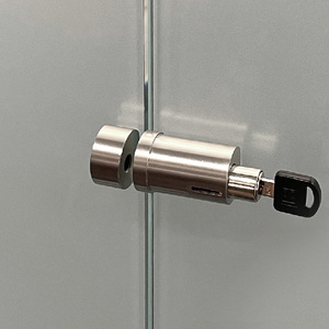 CRL Brushed Stainless UV Bond Tube Lock for Doors
