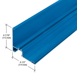 CRL-U.S. Aluminum 90 Degree Outside Corner Half Section, Custom Paint - 24'-2"