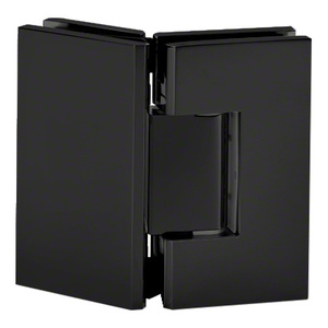 Matte Black 135° Glass-to-Glass Adjustable Maxum Series Hinge