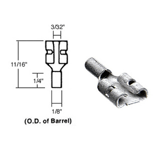 CRL Solderless Female Spade Connectors