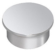 CRL Polished Stainless 1-1/2" Schedule 40 End Cap