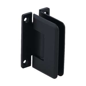 CRL Oil Rubbed Bronze Pinnacle 537 Series 5 Degree Pre-Set Wall Mount 'H' Back Plate Hinge