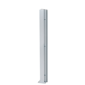 CRL Satin Anodized 24" Design Series - 135 Degree LH Center Partition Post