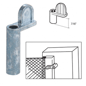 CRL Zinc 7/16" Diecast Window Screen Clip - Bulk