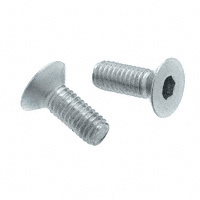 CRL Mill Aluminum Replacement Screw Pack for Concealed Wood Mount Hand Rail Brackets - M6 x 1mm x 5/8"